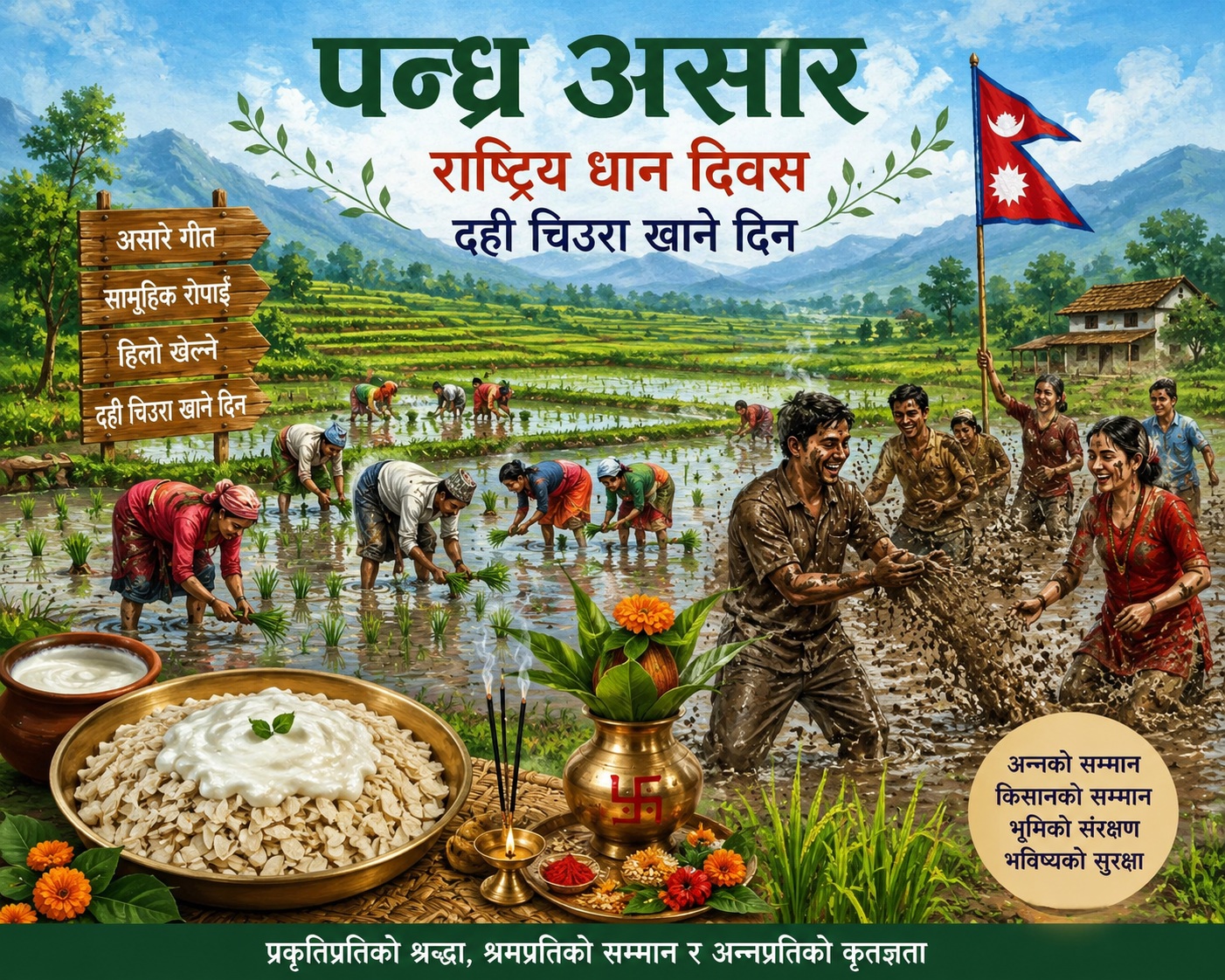 पन्ध्र असारको धार्मिक महत्वको इतिहास: अन्न, आस्था र सभ्यताको उत्सव
