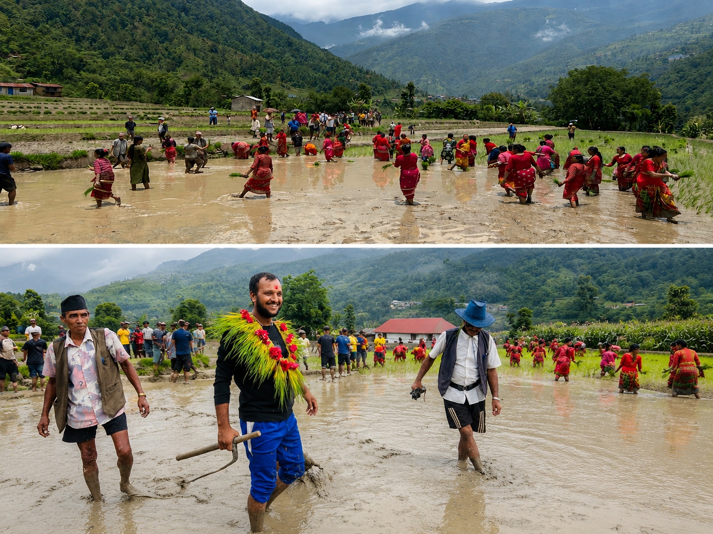 जलवायुमैत्री प्रविधिमार्फत धानमा आत्मनिर्भरता अभियान, हेलम्बुमा २३औँ धान दिवस मनाइयो